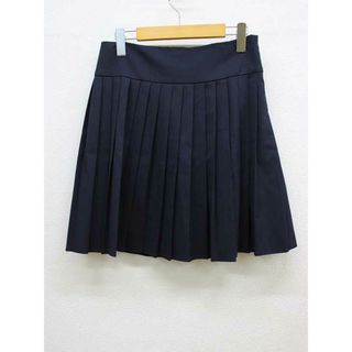 トミーヒルフィガー(TOMMY HILFIGER)の【春物 新入荷】‡TOMMY HILFIGER/トミーヒルフィガー‡プリーツスカート/膝上丈 ネイビー/紺 レディース 6【中古】春夏 713042(その他)