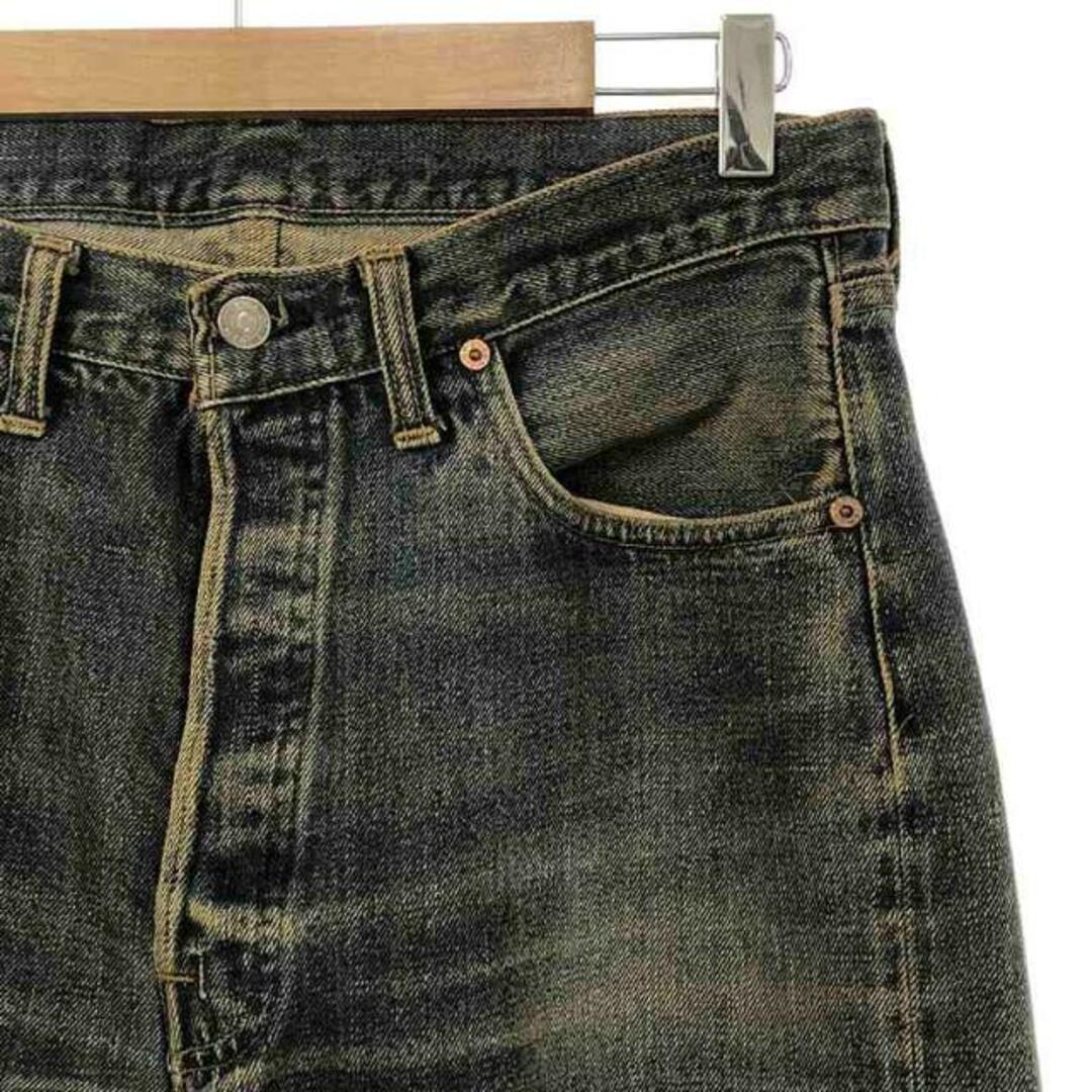 Levi's(リーバイス)のLevi's / リーバイス | 70s ヴィンテージ 501 66前期 刻印6 ポケット裏シングル セルビッチ デニムパンツ | W36 L32 | インディゴ | メンズ メンズのパンツ(その他)の商品写真