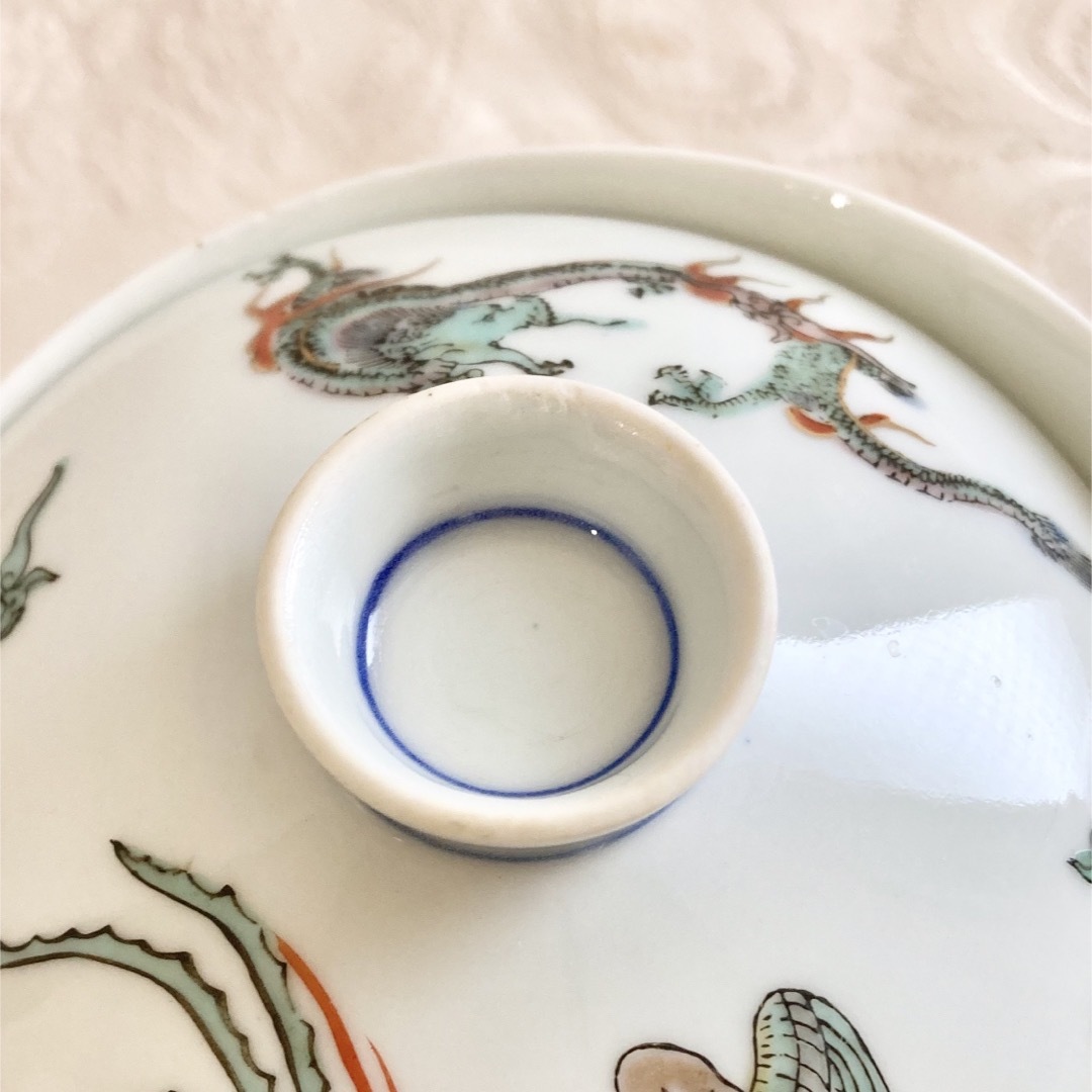 蓋付き茶碗　 エンタメ/ホビーの美術品/アンティーク(陶芸)の商品写真