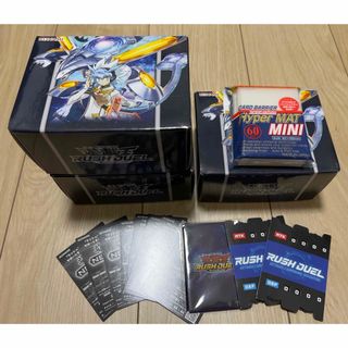 コナミ(KONAMI)の遊戯王ラッシュデュエル特製カードストックケース +おまけ多数(カードサプライ/アクセサリ)