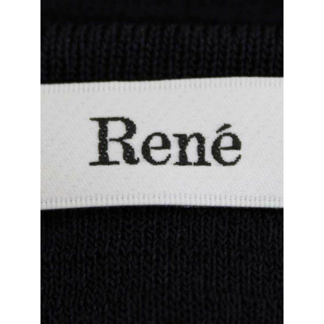 René(ルネ)の【新入荷】‡Rene/ルネ‡2023年製/リブニットパールアンサンブルワンピース/長袖/ノースリーブ/ロング丈 ネイビー/紺 レディース 36【中古】 春夏秋冬  813042 レディースのレディース その他(その他)の商品写真