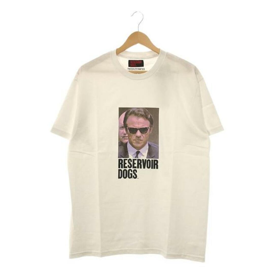 WACKO MARIA(ワコマリア)の【新品】  WACKO MARIA / ワコマリア | × RESERVOIR DOGS / レザボア・ドッグス  / CREW NECK T-SHIRT (TYPE-3)  / プリント Tシャツ | L | white | メンズ メンズのトップス(Tシャツ/カットソー(半袖/袖なし))の商品写真