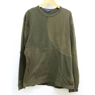 コムデギャルソン(COMME des GARCONS)の【新入荷】‡COMME des GARCONS HOMME/コム デ ギャルソン・オム‡切替カットソー/Tシャツ/HT-T007/長袖 カーキ メンズ M【中古】 春夏秋冬  813042(Tシャツ/カットソー(半袖/袖なし))