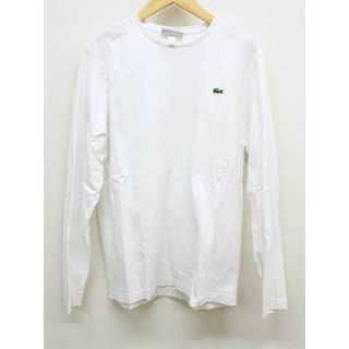 ラコステ(LACOSTE)の【新入荷】‡LACOSTE/ラコステ‡長袖カットソー/Tシャツ/長袖 ホワイト/白 メンズ FR4【中古】 春夏秋冬  813042(Tシャツ/カットソー(半袖/袖なし))