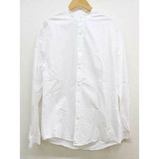 ザラ(ZARA)の【新入荷】‡ZARA/ザラ‡バンドカラーシャツ/長袖 ホワイト/白 メンズ M【中古】 春夏秋冬  813042(シャツ)