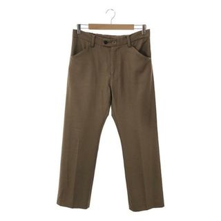 サンシー(SUNSEA)のSUNSEA / サンシー | 2021AW | TICKENED W/耳 TEKETEKE PANTS ウール テケテケパンツ | 2 | ベージュ | メンズ(その他)