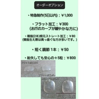 \即日発送/光る ネオン管 ネイルチップ 現品 No.57 ハンドメイドのアクセサリー(ネイルチップ)の商品写真