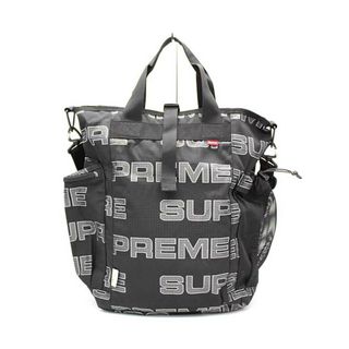 シュプリーム(Supreme)の【新入荷】★Supreme/シュプリーム★メッシュ切替2WAYバッグ/おしゃれ/トートバッグ/ショルダーバッグ/バッグ/鞄 ブラック/黒 レディース メンズ ユニセックス【中古】春夏秋冬 813042(ショルダーバッグ)