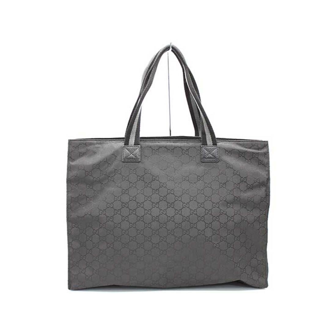 Gucci(グッチ)の【新入荷】★GUCCI/グッチ★449176.524947/GGナイロントートバッグ/A4収納/シンプル/バッグ/鞄 ブラック/黒 レディース メンズ ユニセックス 【中古】春夏秋冬 813042 メンズのバッグ(トートバッグ)の商品写真