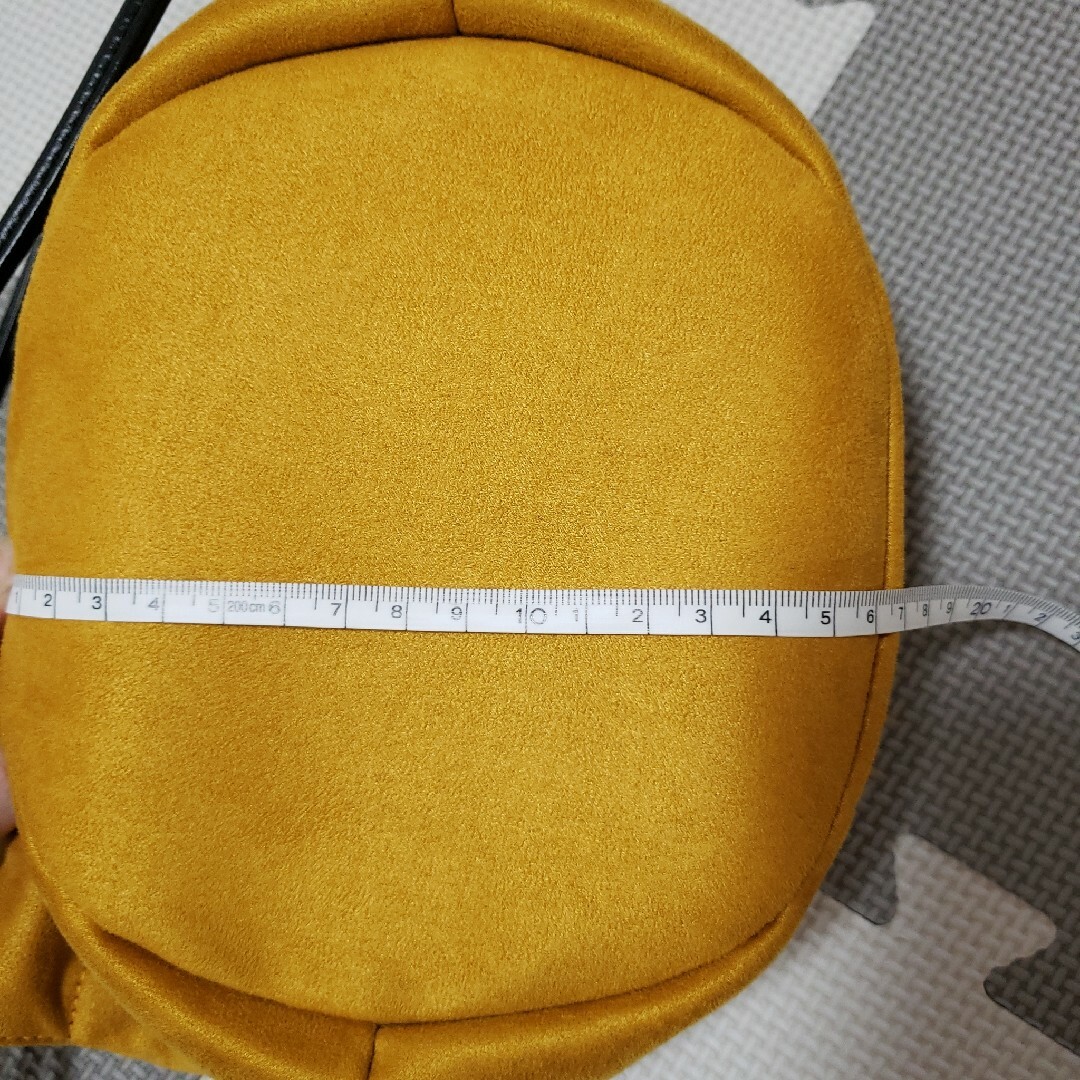 Ungrid(アングリッド)の【新品未使用】Ungrid アングリッド 巾着ハンドバッグ　イエロー レディースのバッグ(ハンドバッグ)の商品写真