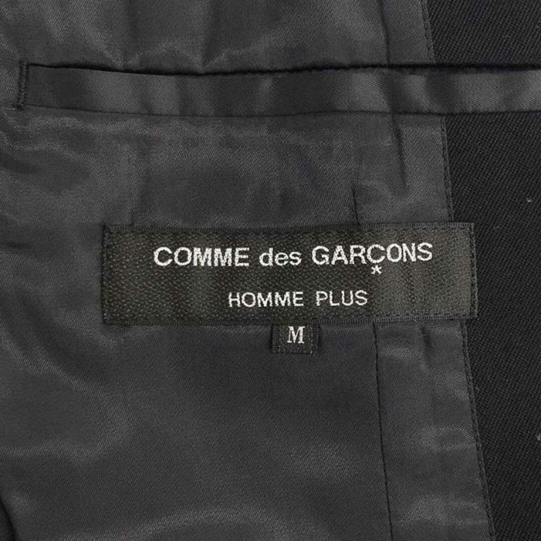 COMME des GARCONS HOMME PLUS(コムデギャルソンオムプリュス)の【美品】  COMME des GARCONS HOMME PLUS / コムデギャルソンオムプリュス | AD2000 | バックスタッズ スリーブ切替パッチ 3B テーラードジャケット / 総裏地 | M | ブラック | メンズ メンズのジャケット/アウター(その他)の商品写真