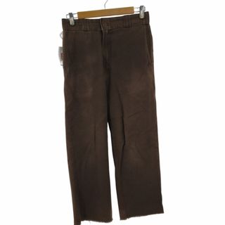 ディッキーズ(Dickies)のDickies(ディッキーズ) 874 ブラウン カットオフ メンズ パンツ(ワークパンツ/カーゴパンツ)