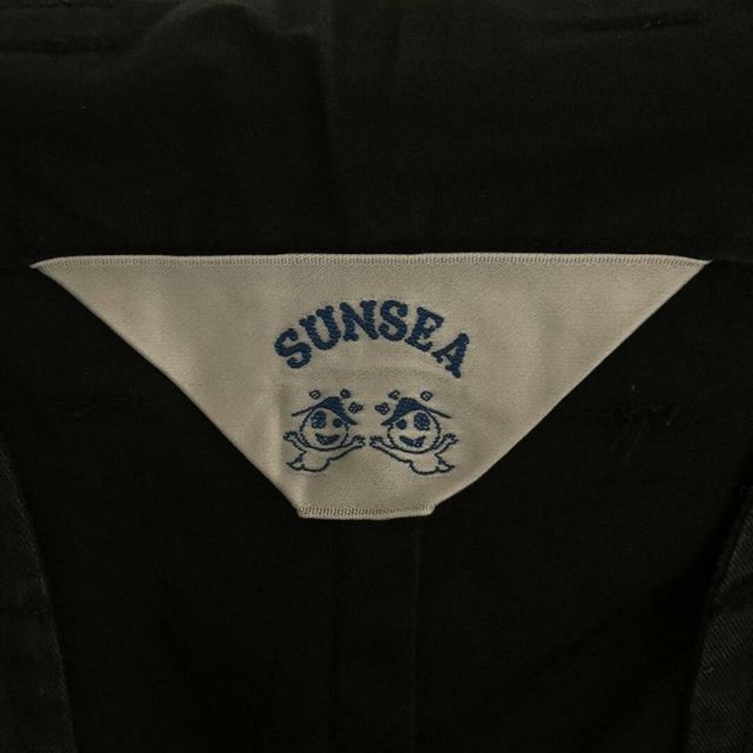 SUNSEA(サンシー)のSUNSEA / サンシー | コットン ストレート パンツ | 3 | ブラック | メンズ メンズのパンツ(その他)の商品写真