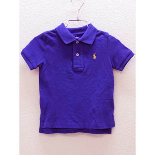 ラルフローレン(Ralph Lauren)の▽ラルフローレン/Ralph Lauren▽90cm 半袖ポロシャツ ブルー【中古】子供服 キッズ kids ベビー服 baby 男の子 夏 607032 tops(シャツ/カットソー)