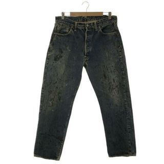 リーバイス(Levi's)のLevi's / リーバイス | 60s ヴィンテージ 501 BigE 足長R Vステッチ 不均等V 刻印6 セルビッチ デニムパンツ | インディゴ | メンズ(その他)