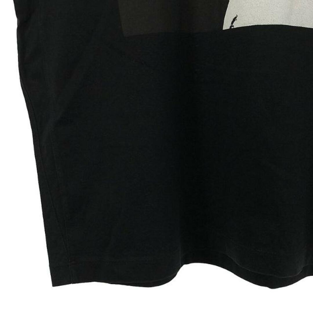 Balenciaga(バレンシアガ)のBALENCIAGA / バレンシアガ | クルーネック プリントTシャツ | M | ブラック | メンズ メンズのトップス(Tシャツ/カットソー(半袖/袖なし))の商品写真