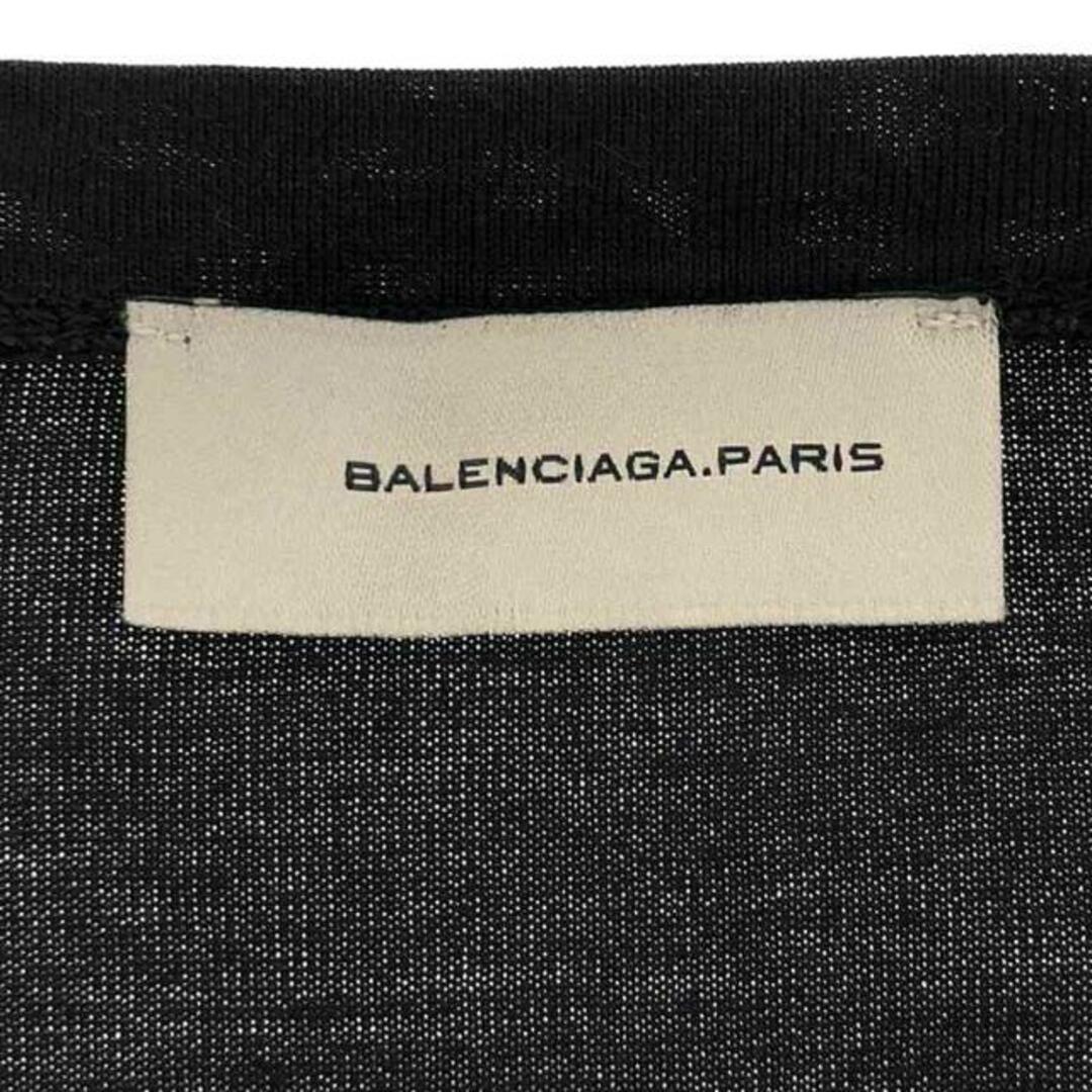 Balenciaga(バレンシアガ)のBALENCIAGA / バレンシアガ | クルーネック プリントTシャツ | M | ブラック | メンズ メンズのトップス(Tシャツ/カットソー(半袖/袖なし))の商品写真