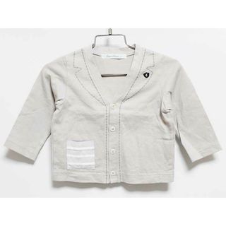 ファミリア(familiar)の【春夏物 新入荷!】‡ファミリア/familiar‡80cm カーディガン グレー【中古】子供服 キッズ kids ベビー服 baby 男の子 春夏 tops 803042(カーディガン/ボレロ)