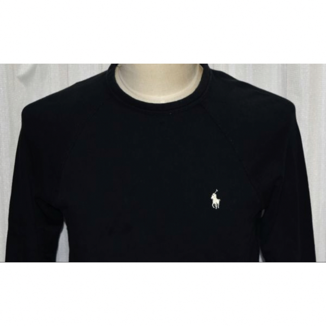 POLO RALPH LAUREN(ポロラルフローレン)のPOLO  RALPHLAUREN ラルフローレン　トレーナー　スウェット　黒 メンズのトップス(スウェット)の商品写真