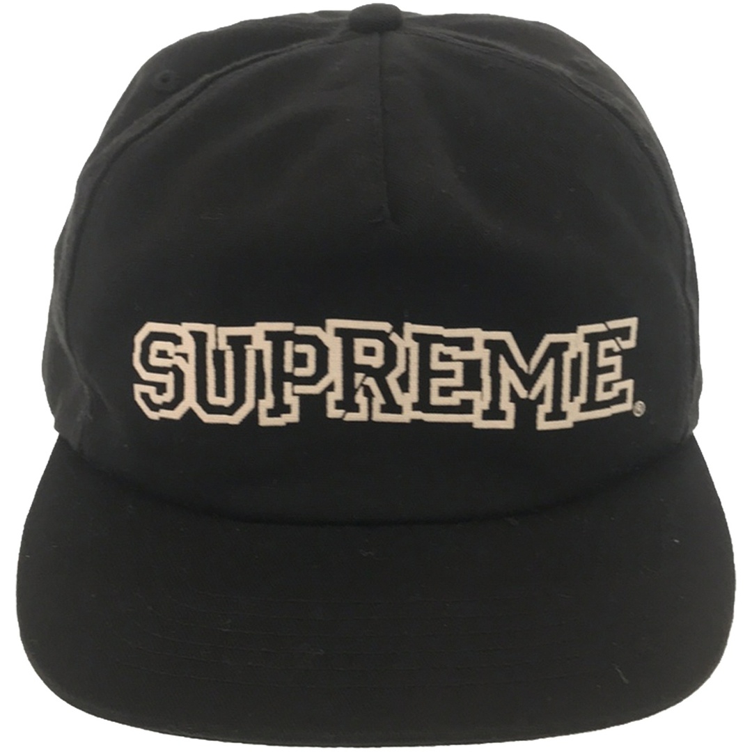 Supreme(シュプリーム)のSupreme シュプリーム 21AW Shattered Logo 5Panel Cap キャップ ブラック メンズの帽子(キャップ)の商品写真