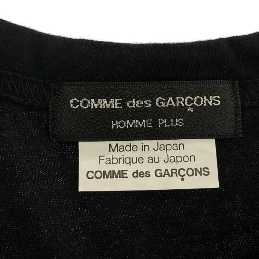 COMME des GARCONS HOMME PLUS(コムデギャルソンオムプリュス)のCOMME des GARCONS HOMME PLUS / コムデギャルソンオムプリュス | 2011AW | リメイク クルーネックTシャツ | グレー/ブラック | メンズ メンズのトップス(Tシャツ/カットソー(半袖/袖なし))の商品写真