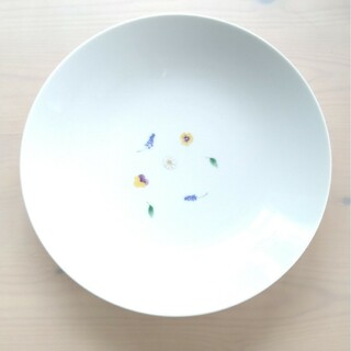タチキチ(たち吉)のたち吉 大皿 深皿 食器 陶磁器 パスタ皿 カレー皿 サラダ シンプル 足銀(食器)