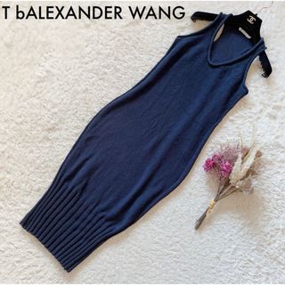 アレキサンダーワン(Alexander Wang)のALEXANDER WANG ニットワンピース(ひざ丈ワンピース)