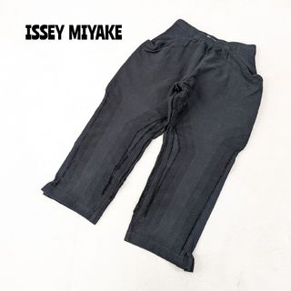 イッセイミヤケ(ISSEY MIYAKE)の★ イッセイミヤケ ドッキング プリーツパンツ ★ ブラック プリーツプリーズ(その他)