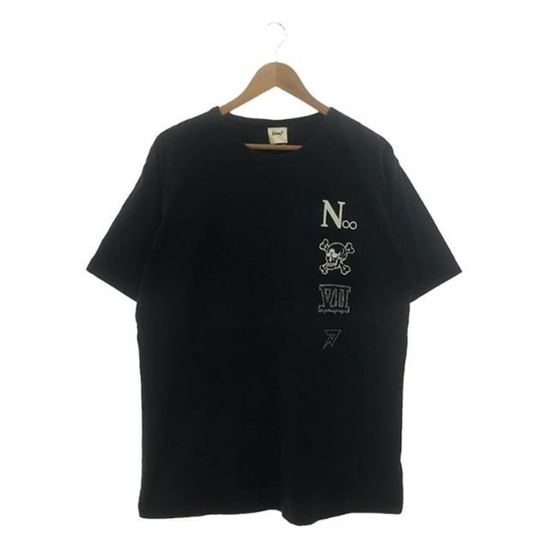 NEXUS7(ネクサス7)のNEXUS7 / ネクサスセブン | ディズニーパロディ MADNESS 両面プリント Tシャツ | XL | ブラック | メンズ メンズのトップス(Tシャツ/カットソー(半袖/袖なし))の商品写真