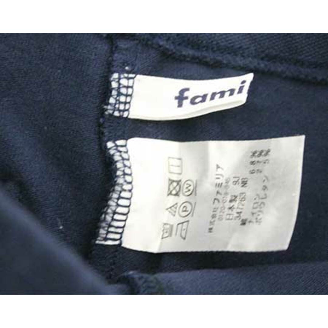 familiar(ファミリア)の【春物 新入荷!】〓ファミリア/familiar〓90cm 半端丈パンツ 紺 【中古】子供服 キッズ kids ベビー baby 女の子 春夏 bottoms  803042 キッズ/ベビー/マタニティのベビー服(~85cm)(パンツ)の商品写真