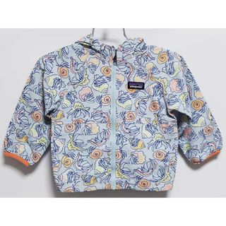 パタゴニア(patagonia)の【春夏物 新入荷!】‡パタゴニア/Patagonia‡80cm バキーズジャケット/ジャンパー/ブルゾン/アウター ブルー系 撥水【中古】子供服 キッズ kids ベビー服 baby 男の子 女の子 春夏 otr 803042(ジャケット/コート)