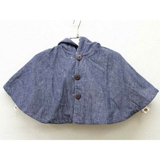 シップス(SHIPS)の【春物 新入荷!】▼シップス/SHIPS kids▼80cm位 マント/ケープ 白×紺＆紺系 リバーシブル【中古】 子供服 キッズ kids   ベビー服 baby 男の子 春秋 otr 803042(その他)