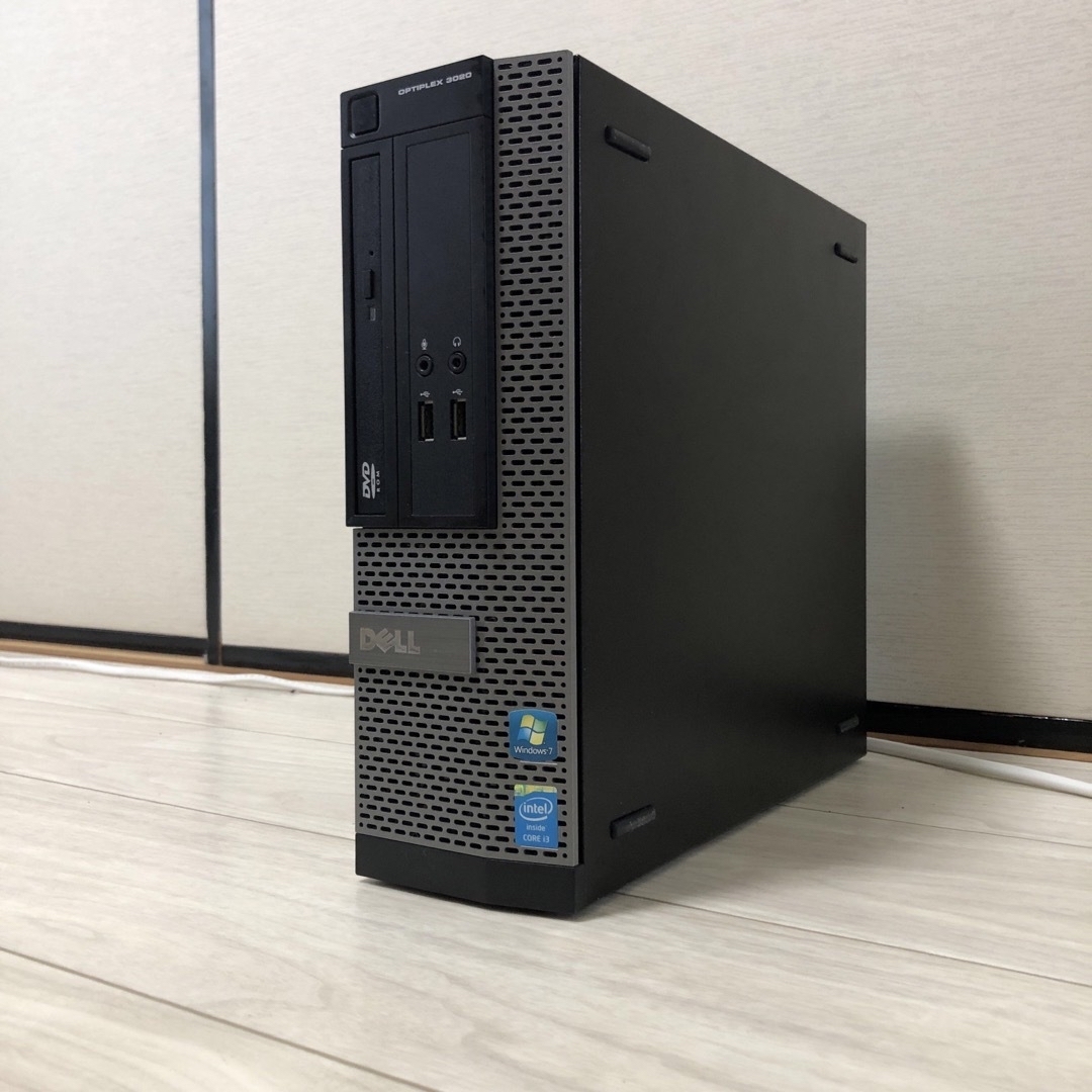 DELL(デル)のoptiplex3020/win10,M4G,HD500G スマホ/家電/カメラのPC/タブレット(デスクトップ型PC)の商品写真