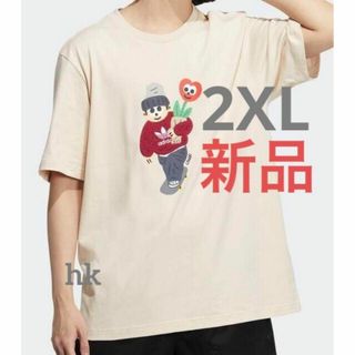 アディダス(adidas)のアディダスオリジナルス　 CHARR 半袖　Tシャツ 2XL(Tシャツ/カットソー(半袖/袖なし))