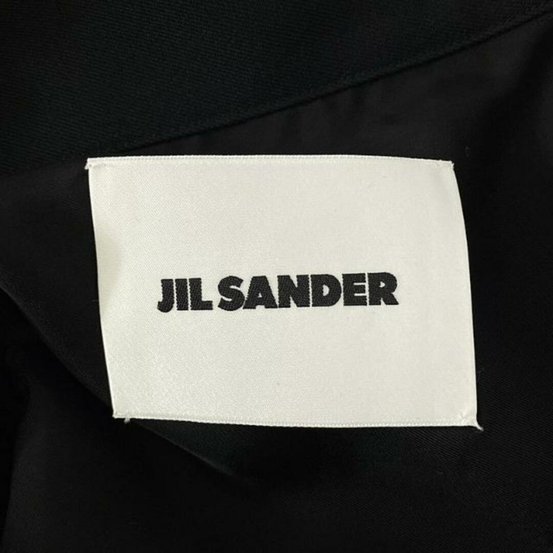 Jil Sander(ジルサンダー)の【美品】  JIL SANDER / ジルサンダー | 2024SS | SHIRT 55 ハイスランドカラーブラウス | 32 | ブラック | レディース レディースのトップス(シャツ/ブラウス(長袖/七分))の商品写真