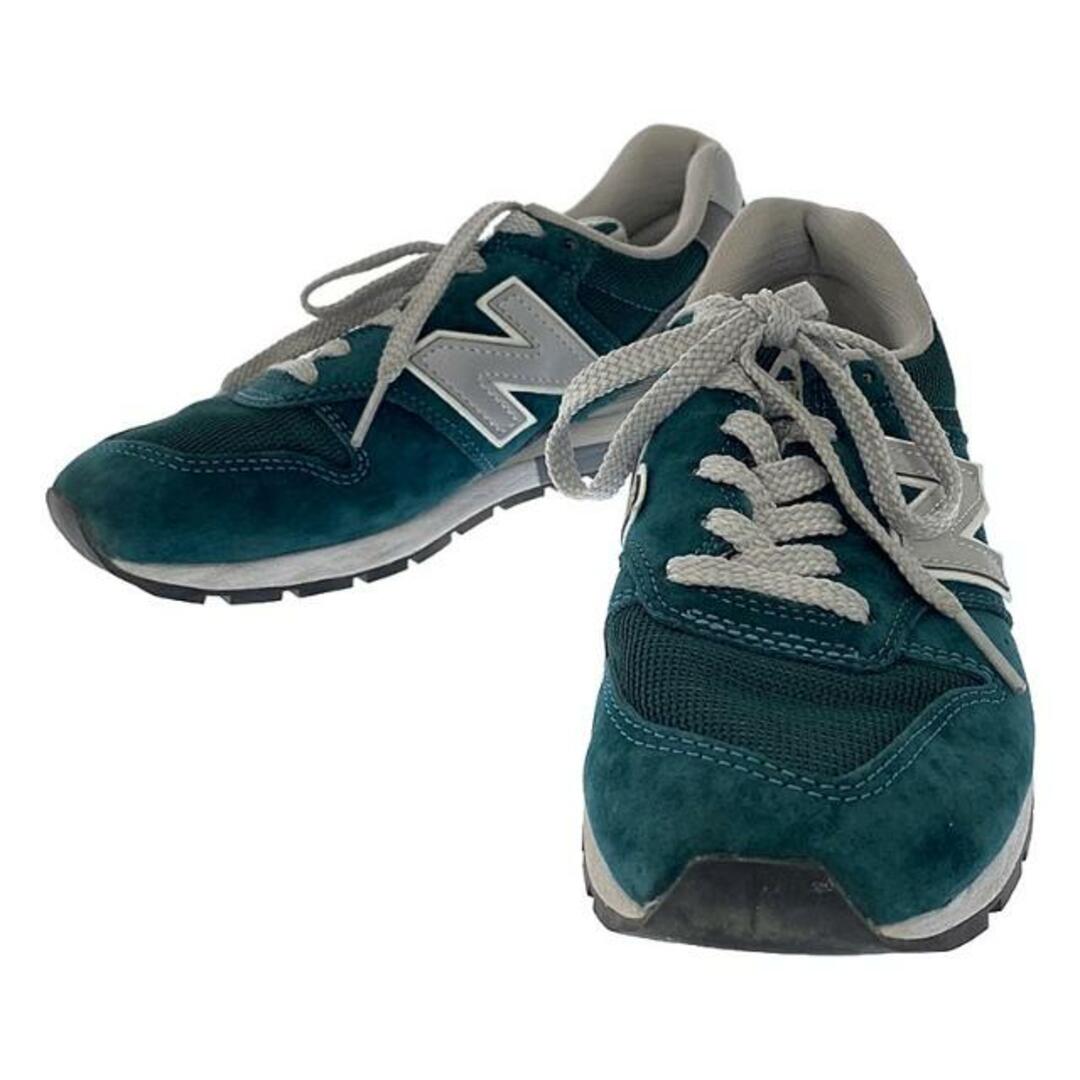 New Balance(ニューバランス)の【美品】  New Balance / ニューバランス | CM996BS / スエード レザー スニーカー | 23 | グリーン | レディース レディースの靴/シューズ(スニーカー)の商品写真