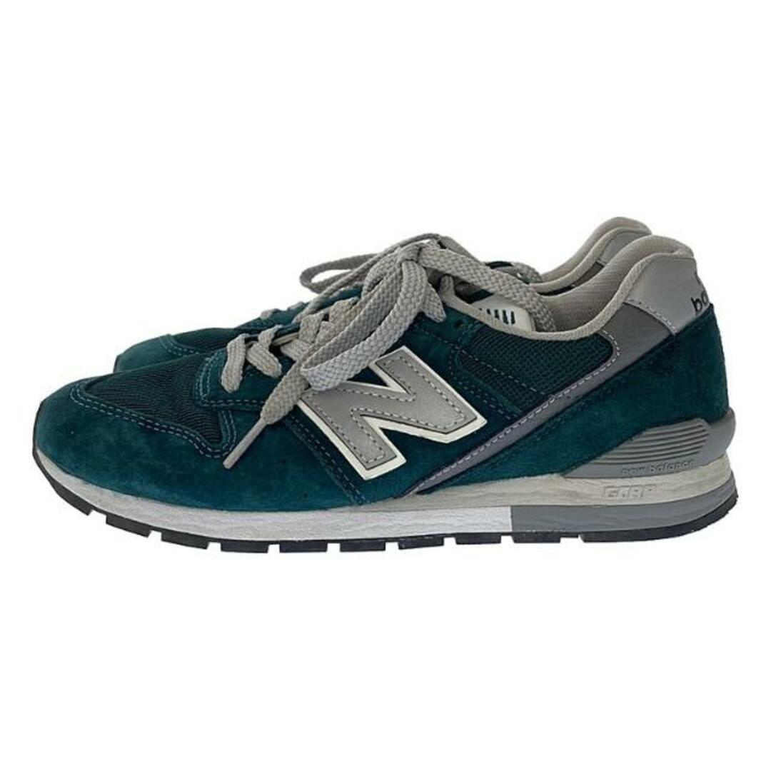 New Balance(ニューバランス)の【美品】  New Balance / ニューバランス | CM996BS / スエード レザー スニーカー | 23 | グリーン | レディース レディースの靴/シューズ(スニーカー)の商品写真