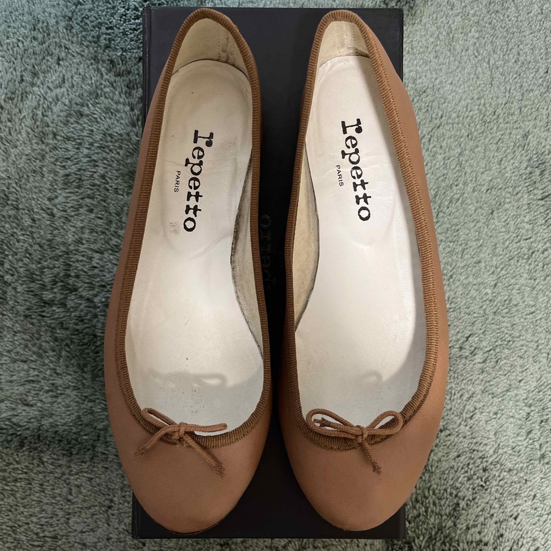 repetto(レペット)のレペット　バレエシューズ　茶 レディースの靴/シューズ(バレエシューズ)の商品写真