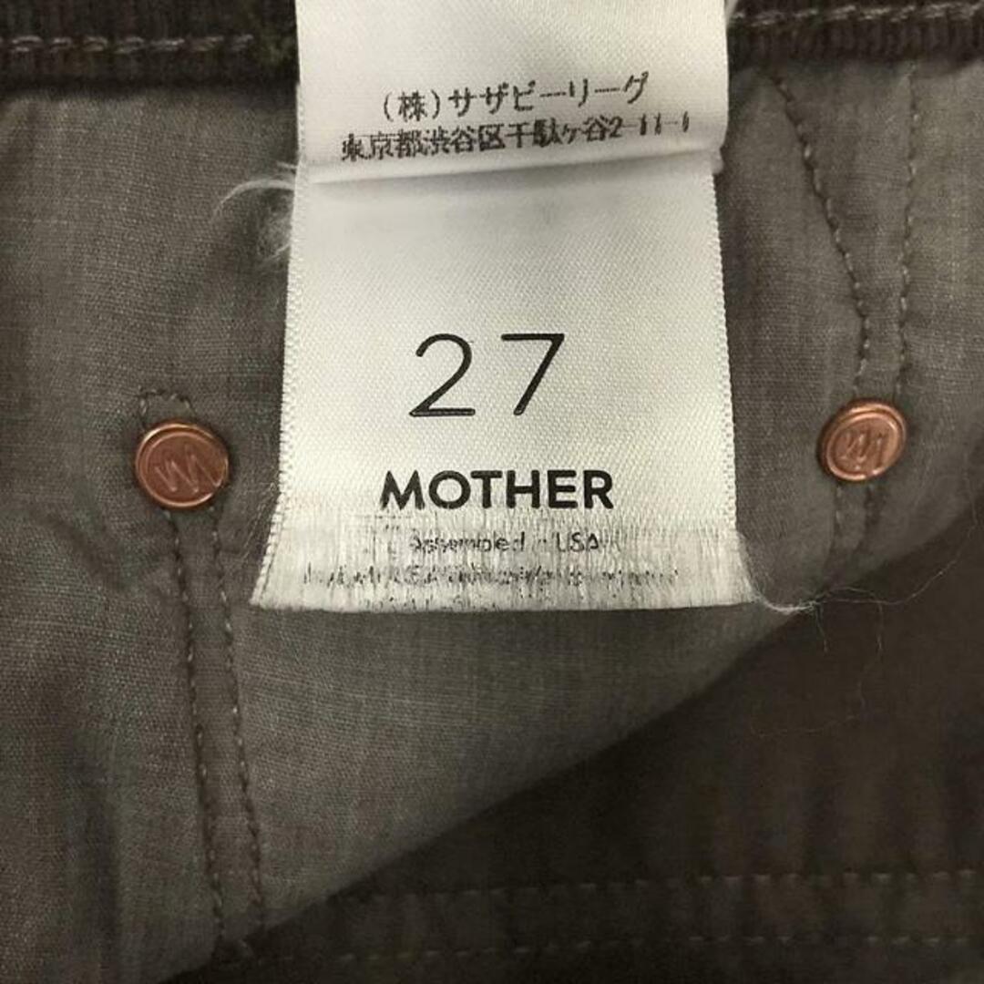 mother(マザー)のMOTHER / マザー | コーデュロイパンツ | 27 | グリーン | レディース レディースのパンツ(その他)の商品写真