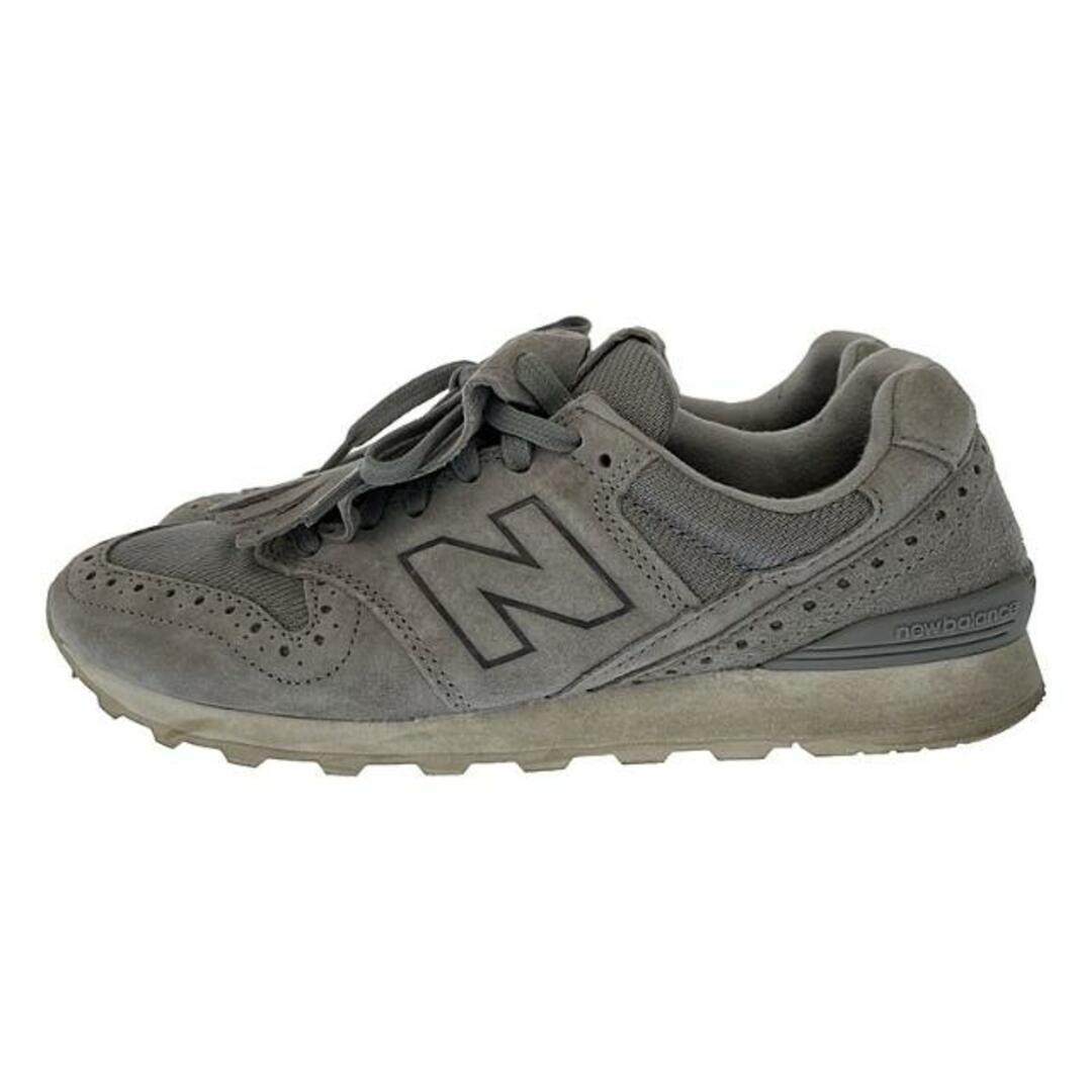 New Balance(ニューバランス)のNew Balance / ニューバランス | WL996AB2 / タッセル スエード レザー スニーカー | 23 | グレー | レディース レディースの靴/シューズ(スニーカー)の商品写真