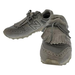 ニューバランス(New Balance)のNew Balance / ニューバランス | WL996AB2 / タッセル スエード レザー スニーカー | 23 | グレー | レディース(スニーカー)