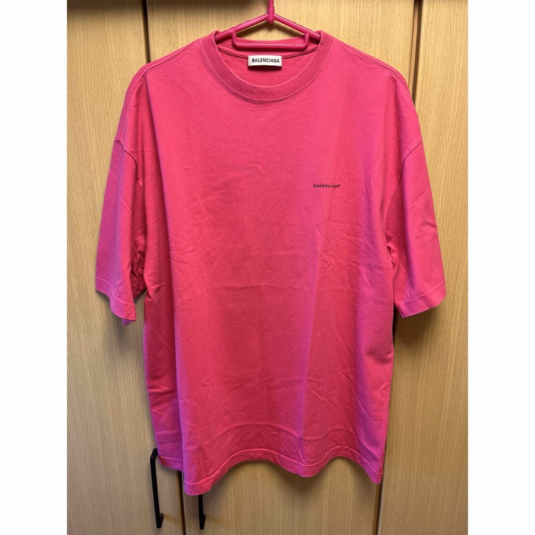 BALENCIAGA - 正規 20SS BALENCIAGA バレンシアガ ロゴ Tシャツ BALENCIAGA - 正規 20SS BALENCIAGA バレンシアガ ロゴ Tシャツ