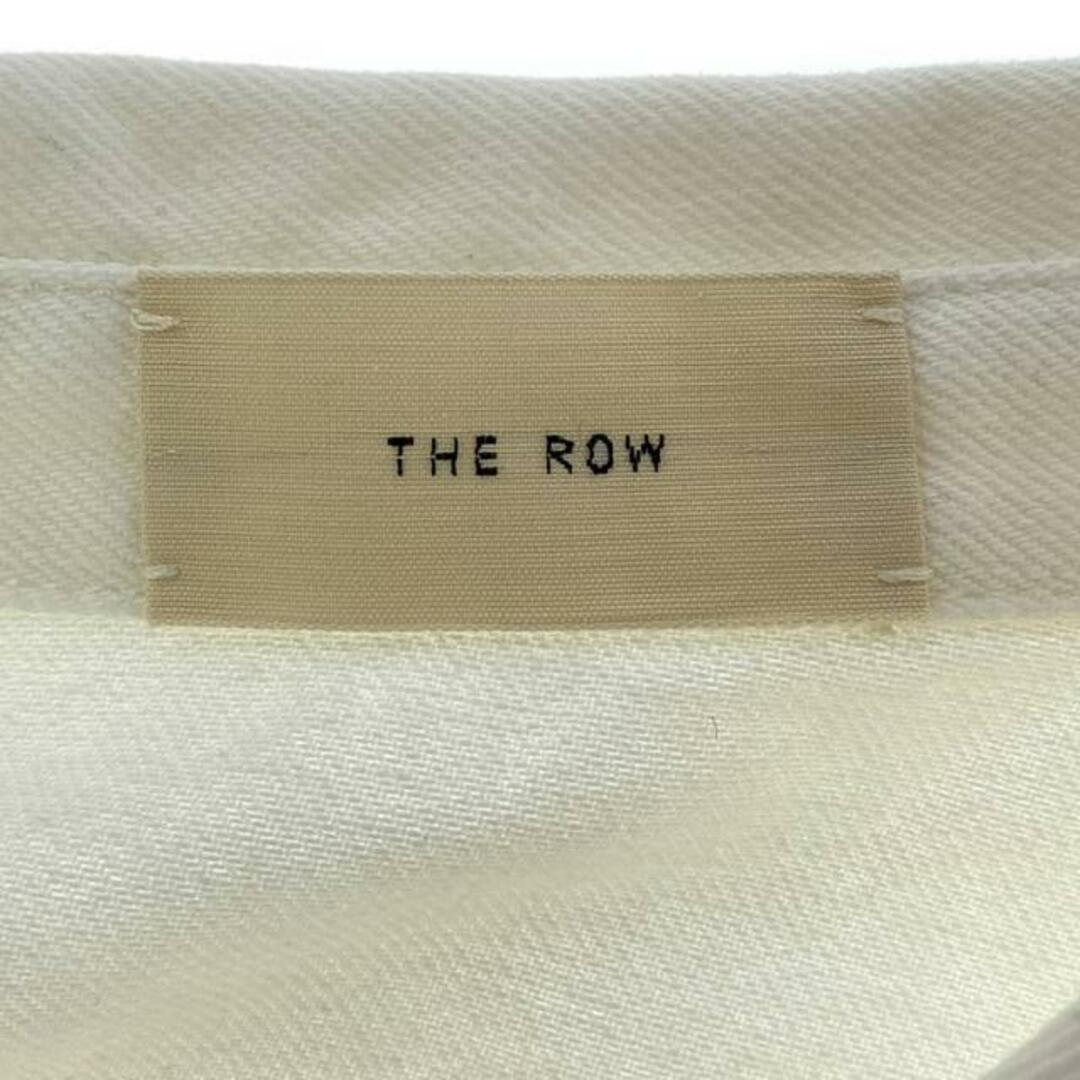 THE ROW(ザロウ)の【美品】  THE ROW / ザロウ | オーバーサイズ デニムシャツ | S | ホワイト | レディース レディースのトップス(シャツ/ブラウス(長袖/七分))の商品写真