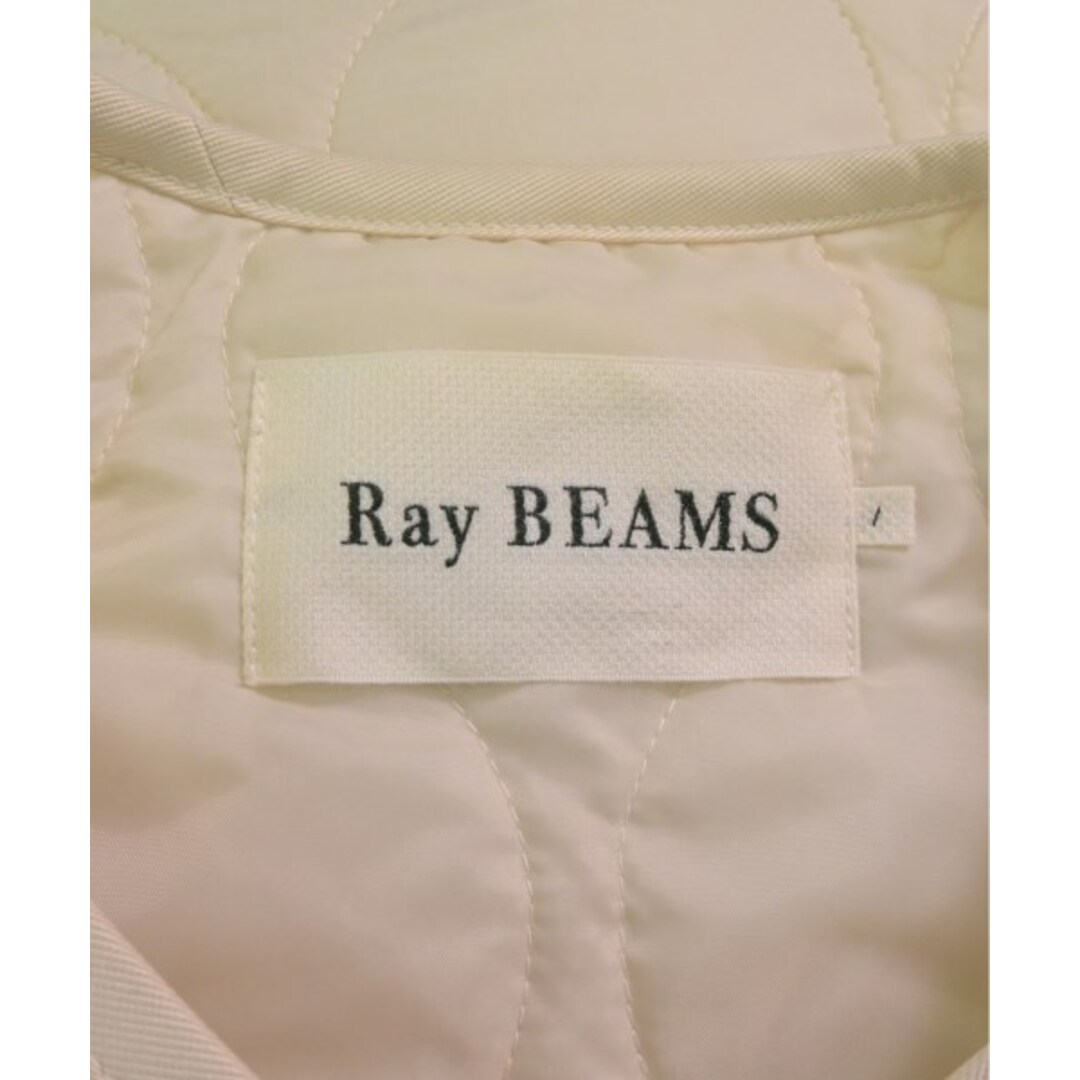 Ray BEAMS(レイビームス)のRay Beams レイビームス コート（その他） F 白 【古着】【中古】 レディースのジャケット/アウター(その他)の商品写真