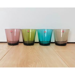 イッタラ(iittala)のiittala（イッタラ）カルティオ　タンブラー　4色セット(タンブラー)