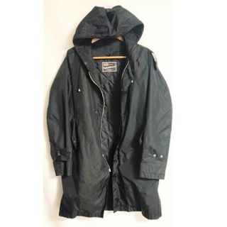 トラディショナルウェザーウェア(TRADITIONAL WEATHERWEAR)のトラディショナルウェザーウェア　フーデッド　コート　レインコート　黒　36(ステンカラーコート)