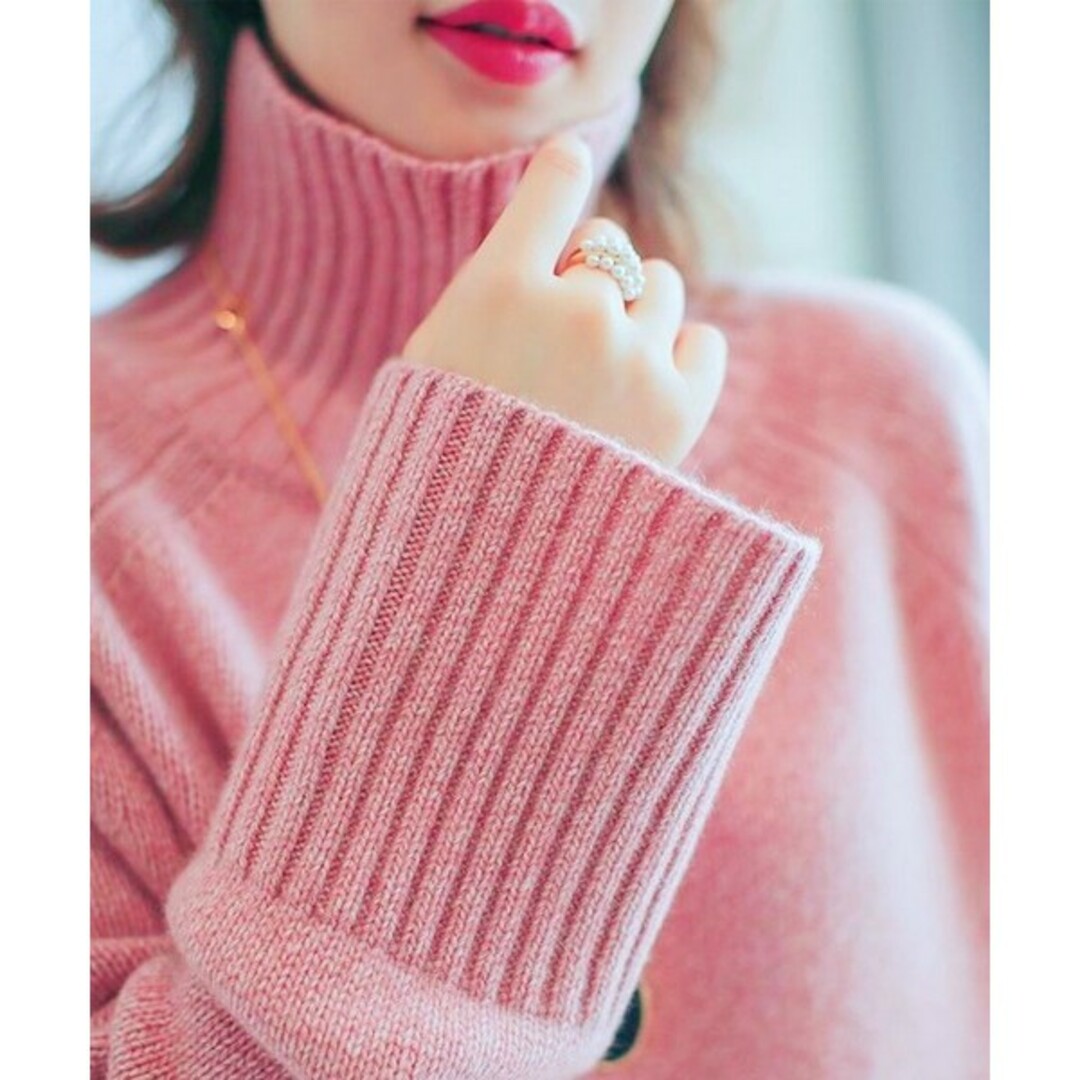 ★ロパス★ピンクが可愛い★厚手★ニット★ レディースのトップス(ニット/セーター)の商品写真
