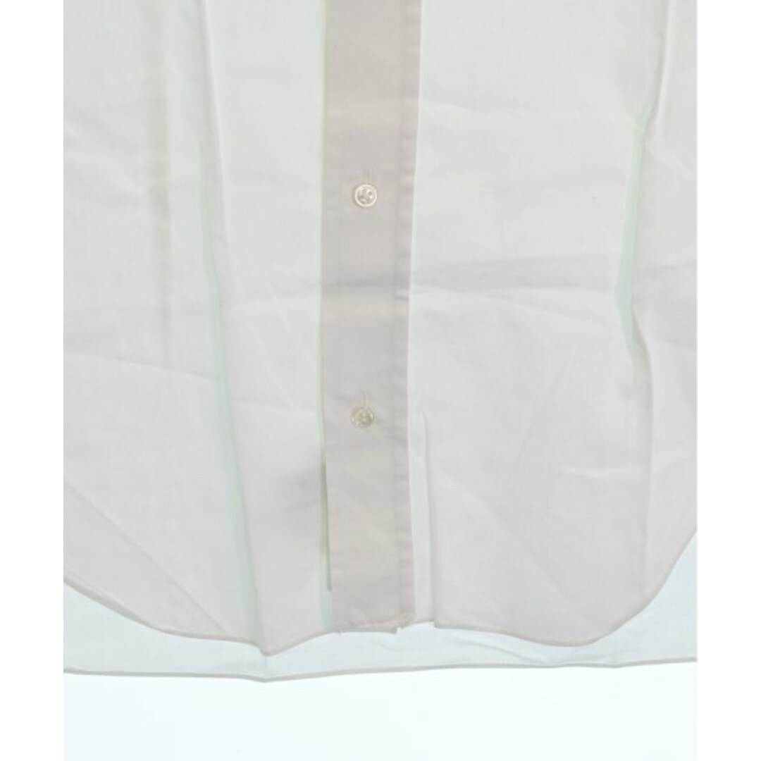 BARBA(バルバ)のBARBA バルバ ドレスシャツ 37(XS位) 白 【古着】【中古】 メンズのトップス(シャツ)の商品写真