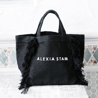 アリシアスタン(ALEXIA STAM)のFringe Small Tote Bag Black(トートバッグ)