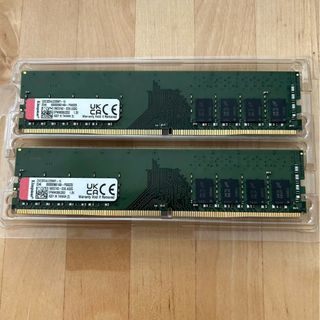 Kingston - 【中古】DDR4メモリ 32GB(16GB2枚組)の通販｜ラクマ